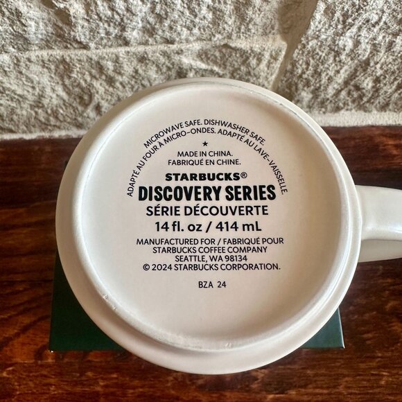 NWT Niagara Falls Starbucks Discovery Series Ceramic Coffee Cup Mug 14 Oz - Picture 6 of 7